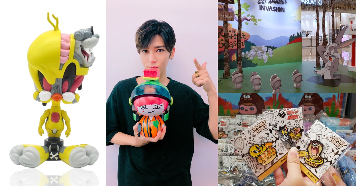 暗黑版崔弟登場！到「Get Animated翻玩特展」回憶童年吧 華納兄弟、樂一通、Get Animated翻玩特展、台北101購物中心、喜願基金會、火星人瑪文、湯姆貓與傑利鼠、傻大貓、崔弟、兔巴哥