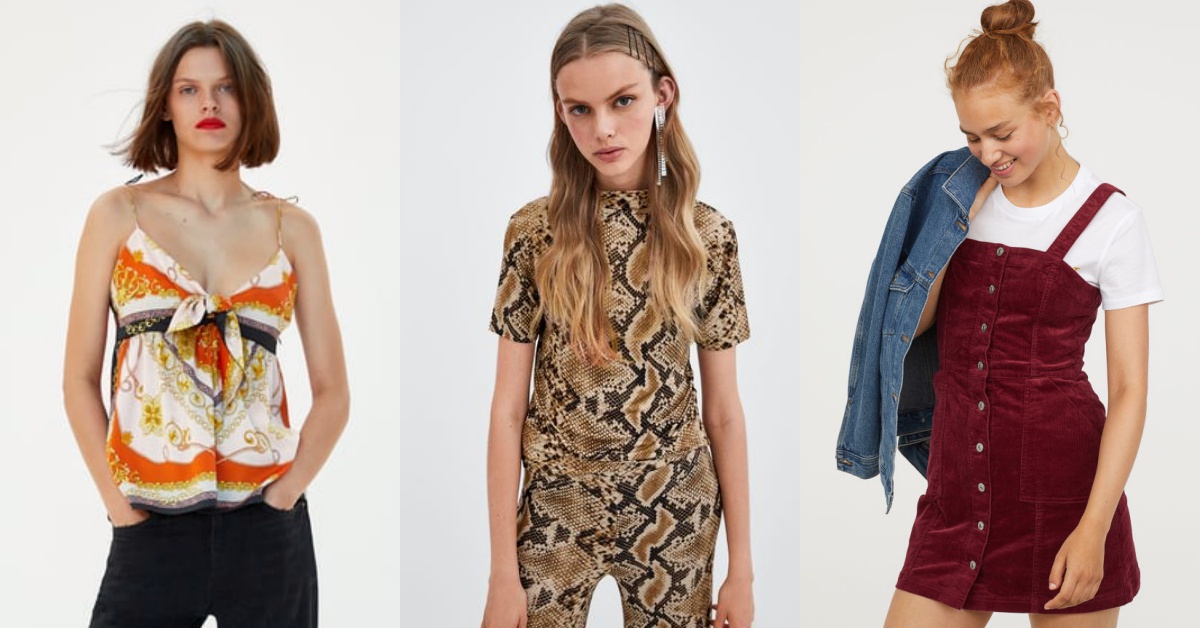 你必須跟一波的穿搭潮流！初秋鎖定「格紋、絲巾印花、動物紋、燈芯絨」！ 格紋、絲巾、印花、動物紋、燈芯絨、秋冬