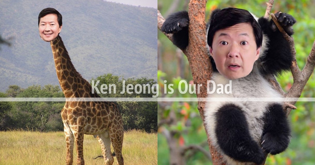 「老周」變成動物太鬧了啦！IG帳號「鄭肯是我們的老爸」連Ken Jeong本人都說讚 老周、鄭肯、KenJeong、醉後大丈夫、瘋狂亞洲富豪、搞笑、喜劇演員、幽默、醫生、kenjeongisourdad、惡搞、梗圖