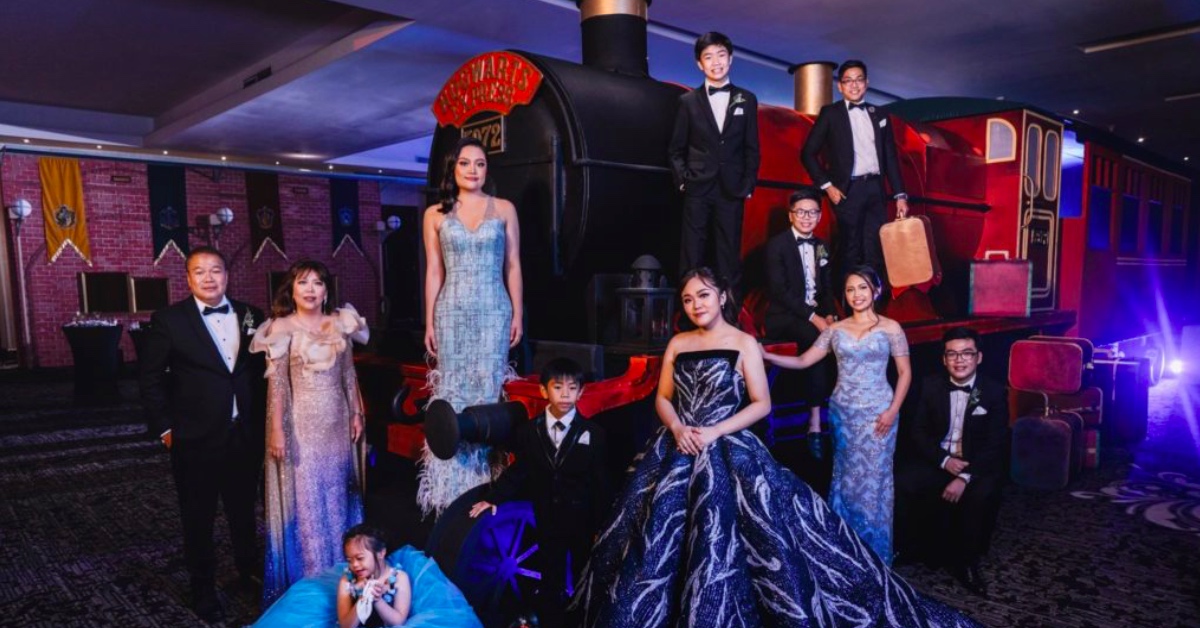 瘋狂亞洲富豪4ni？！菲律賓少女舉辦超奢華「哈利波特主題派對」，1:1還原電影場景 瘋狂亞洲富豪、哈利波特、魔法、巫師、生日派對、主題派對、菲律賓、Alyanna、麻瓜、史萊哲林、葛來分多、赫夫帕夫、雷文克勞、多比、斜角巷