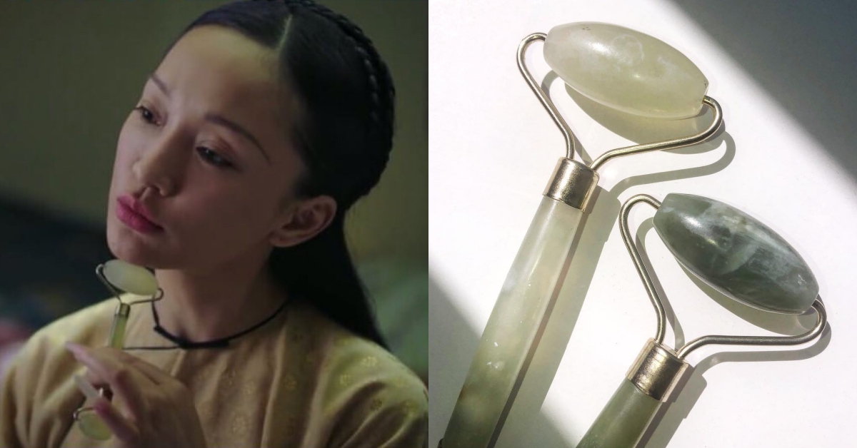 古代宮中娘娘也瘋小臉按摩棒！如懿V臉秘訣原來靠這支，沒想到市面上還真的有在賣 如懿傳、周迅、小臉按摩棒、美容道具