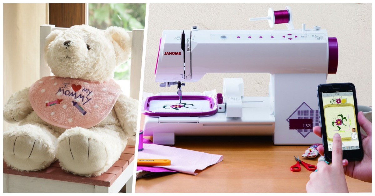 手不巧也能繡出美麗圖樣！使用「App」操作的智能縫紉機於日本登場 日本、App、智能縫紉機、女紅、IJ521