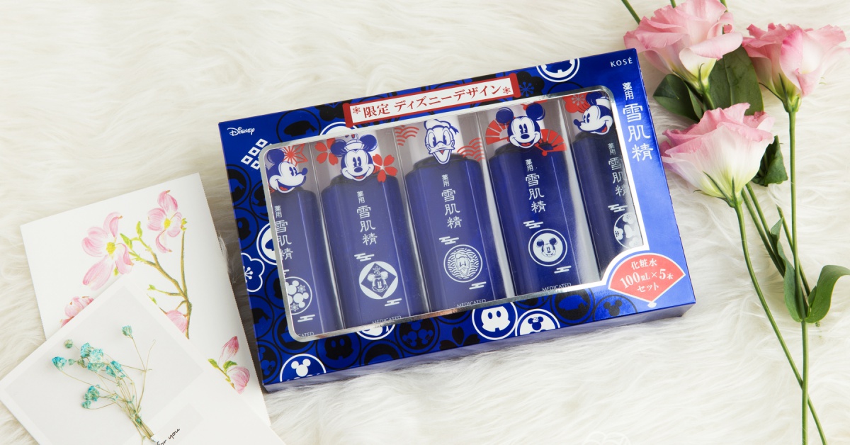 秋老虎看招！迪士尼超萌聯名出擊～輕鬆建立水嫩肌膚防護罩！ 保養、換季、迪士尼、雪肌精、日系保養品