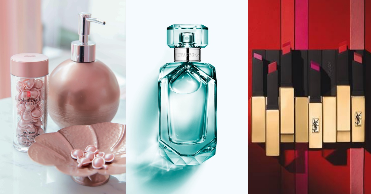「Tiffany&Co. 同名晶鑽淡香精、YSL奢華緞面絲絨唇膏、雅頓粉紅金晚安膠囊...」本週最夯新品都在這！| 妞週報 屈臣氏、畢書盡、YSL小金條、Tiffany&Co同名晶鑽淡香精、YSL奢華緞面絲絨唇膏、玫瑰金抗痕膠囊