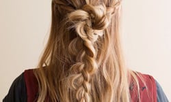 美麗變髮：田園風單圈編髮 美髮、DIY、流行、教學、田園風