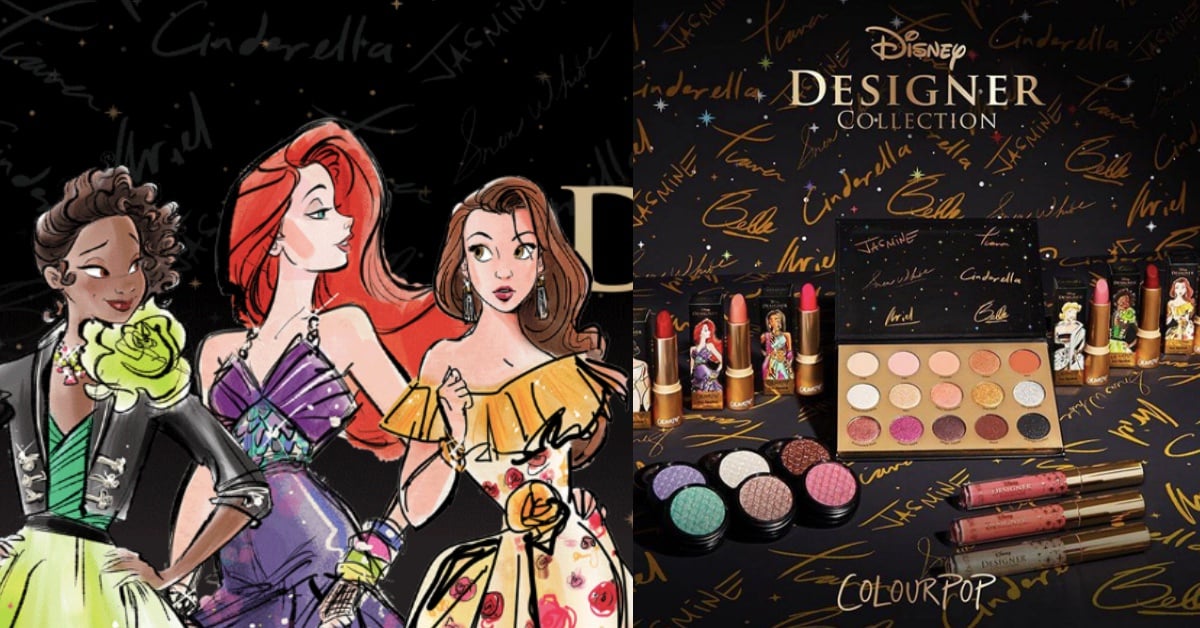 迪士尼公主穿上時裝變口紅！ColourPop x Disney聯名彩妝超夢幻！ ColourPop、Disney、DISNEYDESIGNERPRCOLLECTION