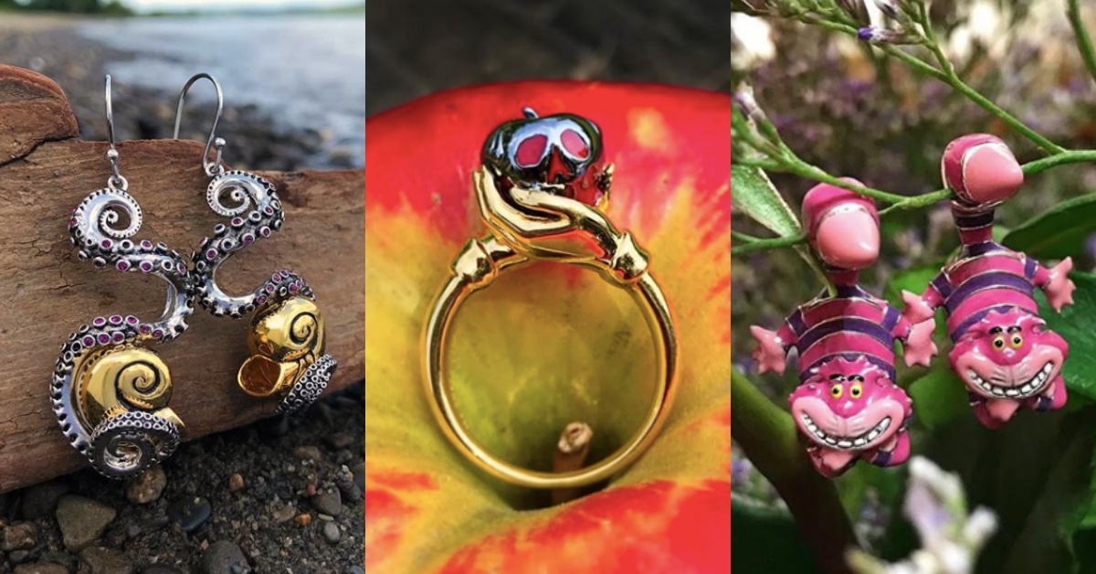 時尚就是要壞透了！迪士尼「反派系列」聯名飾品，烏蘇拉章魚腳緊緊纏住你！ 迪士尼、反派系列、RockLove、白雪公主、愛麗絲夢遊仙境、小美人魚、飾品