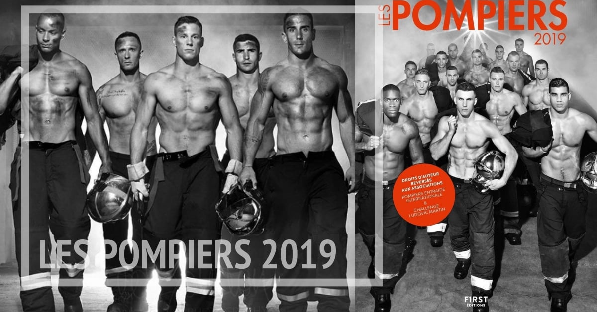 2019年月曆就決定是你了！法國新鮮直送的「鮮肉消防員月曆」養眼開售 猛男月曆、2019年、月曆、年曆、肌肉、精壯、火辣、養眼、消防員