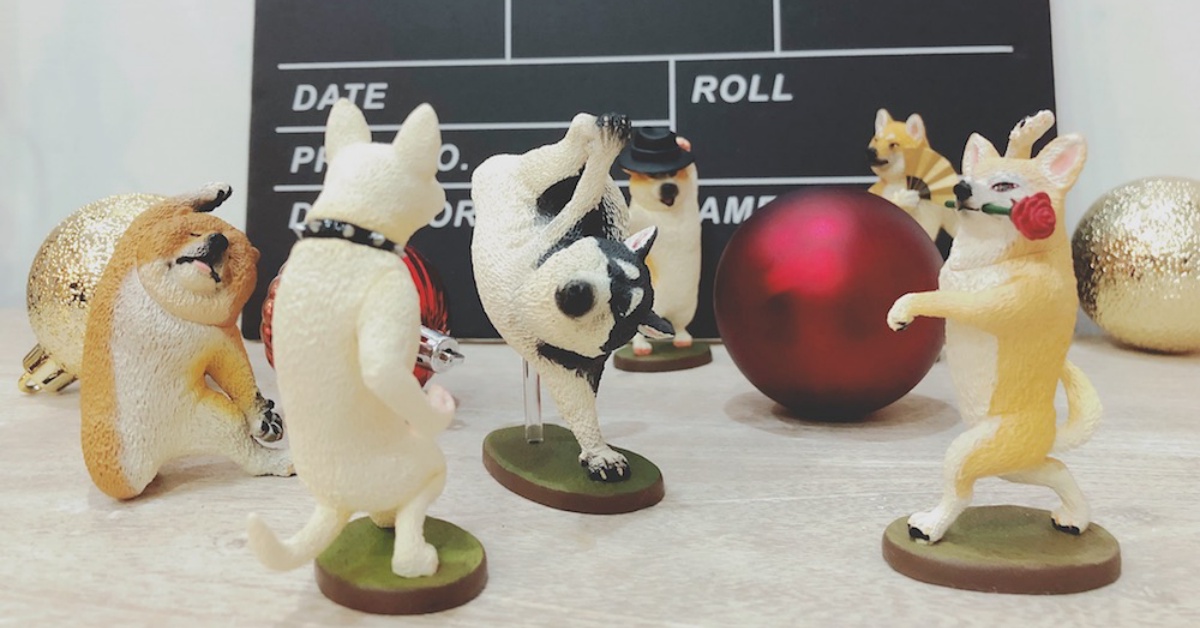 哈士奇化身街舞高手！快跟「Animal Life 狗舞蹈大師」一起咚吱咚 Animal Life、狗舞蹈大師、朝隈俊男、盒玩、跳舞、狗狗、模型、柯基、牛頭梗、鬆獅犬、柴犬、哈士奇