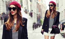 名人圈與民間都條紋當道！Runway &Your way 女名星、女藝人、紅毯、品牌、設計師、條紋、穿搭、顯瘦、