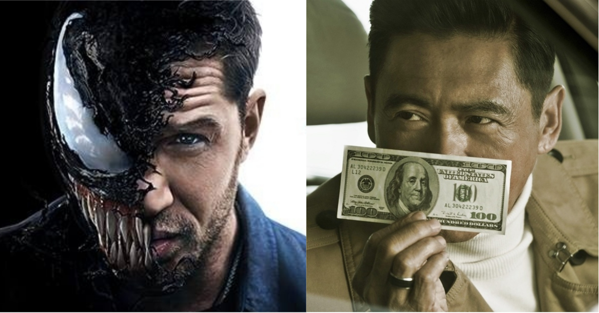 10／1新片速報：漫威重頭戲《猛毒》強勢出擊！周潤發、郭富城《無雙》緊接在後 猛毒、無雙、兩個爸爸、鬼神拍檔、Venom、湯姆哈迪、郭富城、周潤發、寒戰II、保羅路德