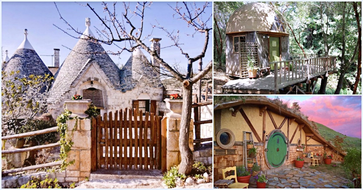 蘑菇屋、哈比人穴屋、飛船屋...8間世界級夢幻房源清單check 房屋、特色、夢幻、Airbnb、女孩