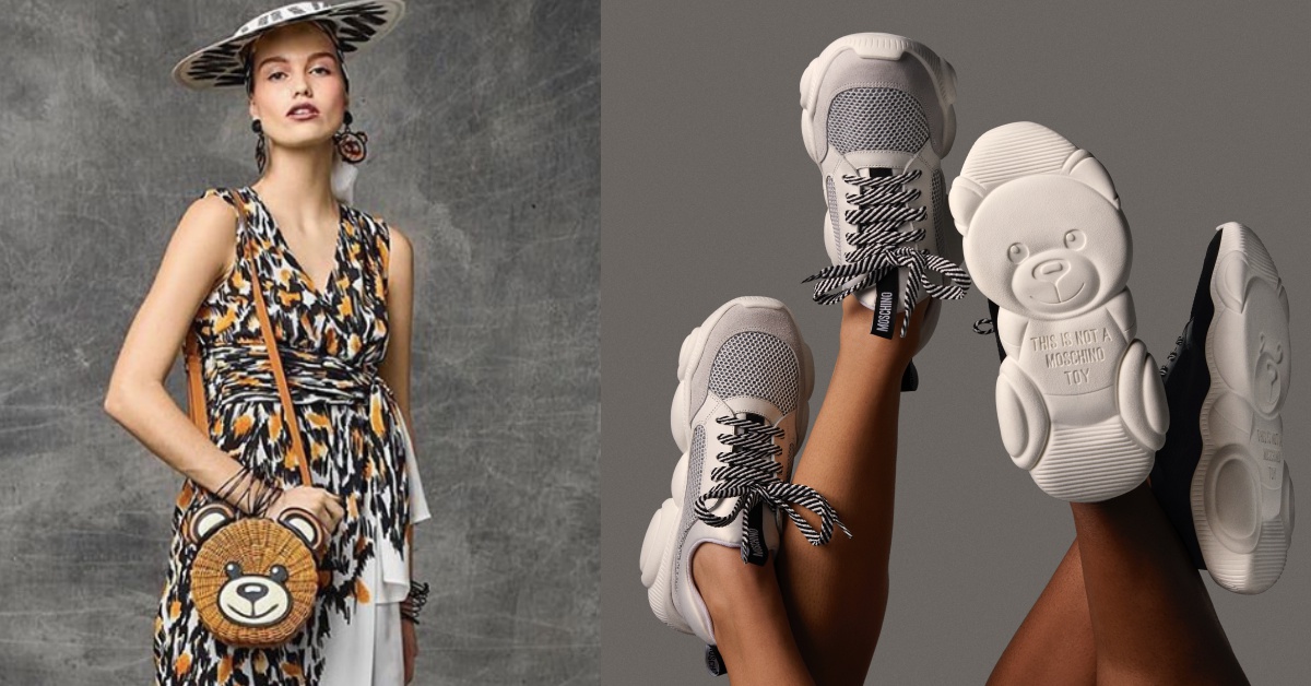 MOSCHINO泰迪熊運動鞋可愛得太・過・分！招牌熊熊放鞋底怎麼捨得穿～ MOSCHINO、泰迪熊、Jeremy Scott、Ready to bear