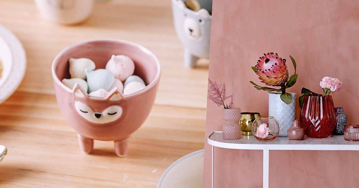 金邊餐盤、粉嫩陶碗讓餐桌煥然一新❤「瑪黑家居」打造女孩的丹麥風質感日常 粉色選物店、瑪黑家居、丹麥、傢俱、餐具