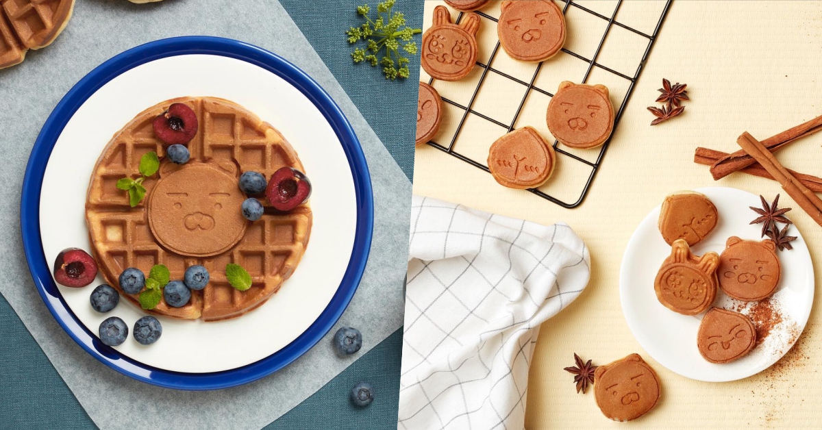 美好的早晨跟Ryan一起吃個早餐吧～「Kakao Friends鬆餅機」Q萌登場♡ Kakao Friends、Ryan、鬆餅機、Kakao Talk、造型、鬆餅