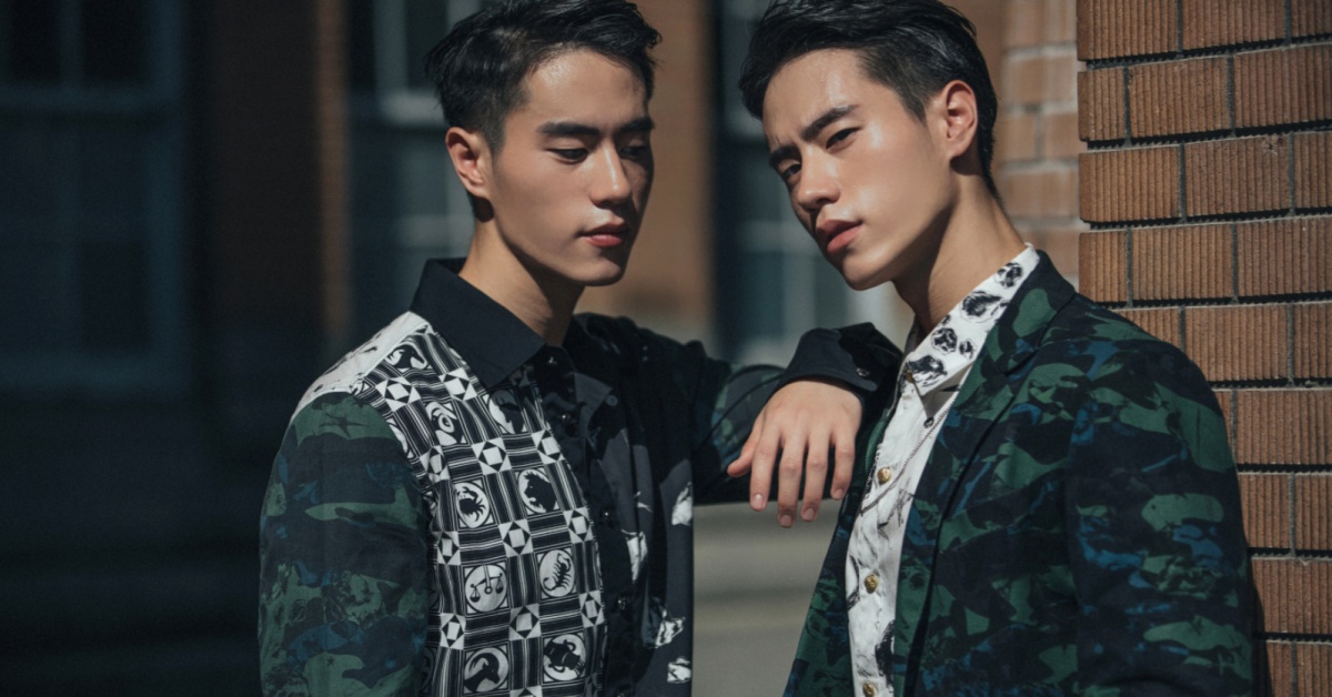 花美男雙胞胎夏恩夏得合作大牌設計師Daniel Wong興奮難入眠 花美男、雙胞胎、夏恩、夏得、Daniel Wong、CHOCO TV