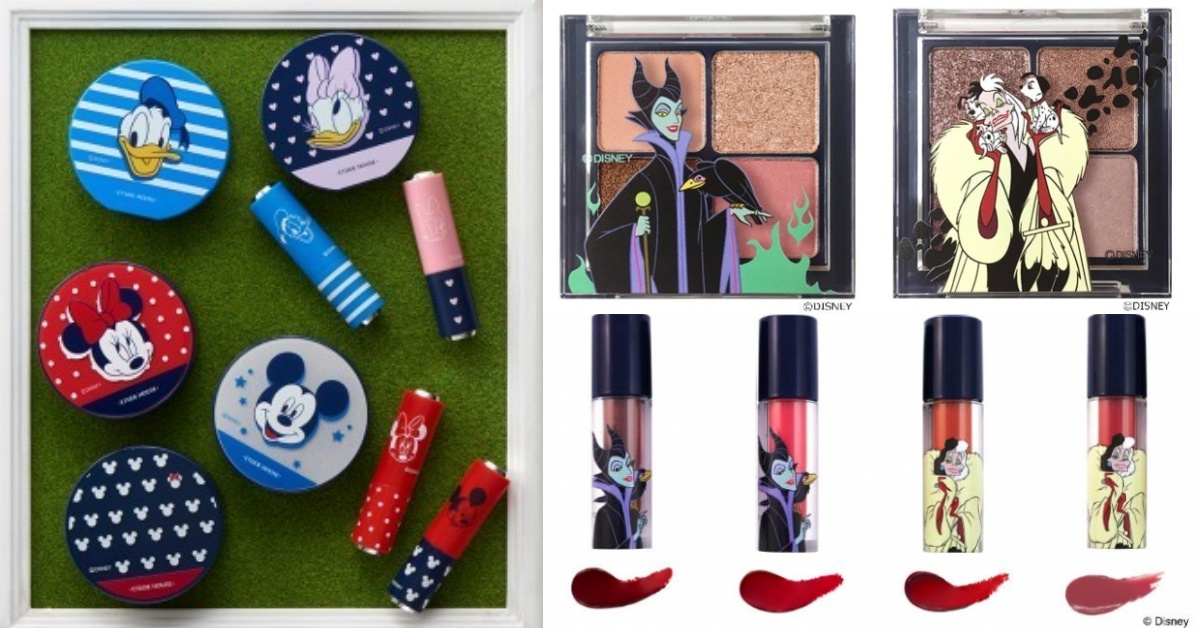 迪士尼彩妝品燒不停！日本限定「Etude HouseＸDisney聯名彩妝」超實用又可愛！ 迪士尼、米奇、mickey90 、mickeytrueoriginal 、歷久米新摯真經典、迪士尼壞皇后、