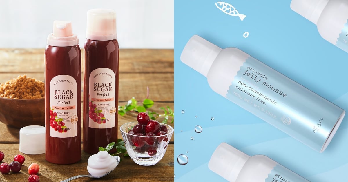 豐盈的泡沫讓洗臉更療癒！慕絲洗顏新品登場，用過一次就會愛上 泡沫洗顏、洗臉、SKINFOOD黑糖光采蔓越莓潔面慕絲