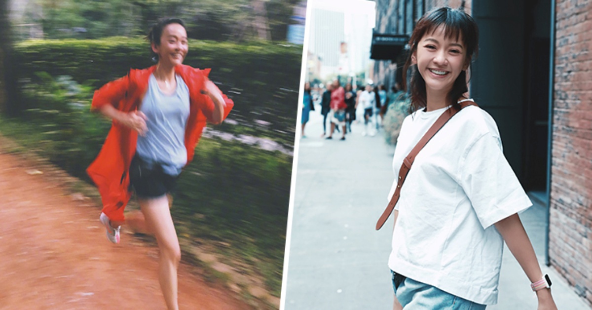 陳意涵挺五月肚照樣跑，孕婦運動避免六動作 陳意涵、明星懷孕、孕婦運動