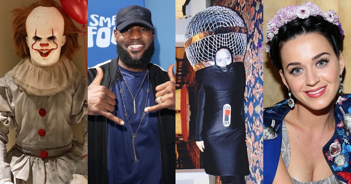 凱蒂佩芮扮麥克風超鬧！萬聖節跟著好萊塢明星們這樣扮，連媽媽都認不出來你是誰！ 凱蒂佩芮、海蒂克隆、蕾哈娜、愛黛兒、布魯斯威利、詹姆斯、史蒂芬柯瑞、萬聖節