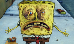 喜怒哀樂都很恐怖 海綿寶寶崩壞記 兒童不宜、喜怒哀樂、恐怖、詭異、噁心