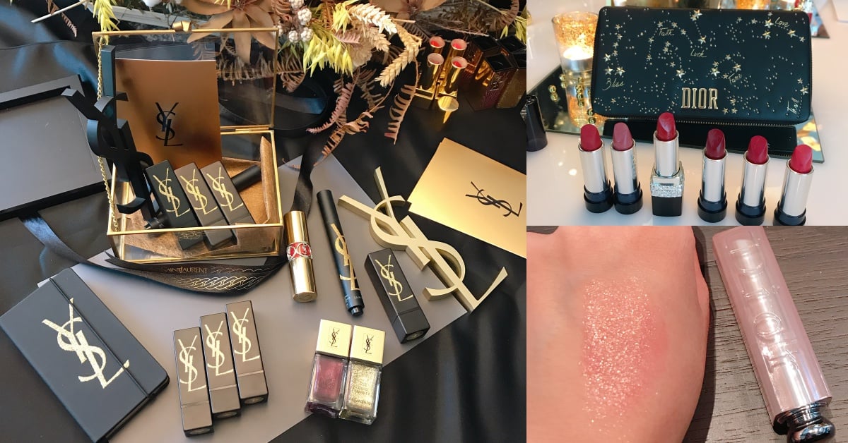 2018聖誕美妝必買清單請筆記！「DIOR彩虹小馬護唇膏、YSL韓劇指定口紅色…」請抓緊你的錢包！ 2018聖誕彩妝、DIOR彩虹小馬護唇、dior、ysl、韓劇唇色、DIOR癮誘粉漾潤唇膏