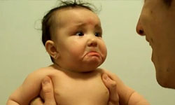 爸媽別鬧了！嚇到臉部扭曲的小寶寶們 寶寶、萌、影片、驚嚇