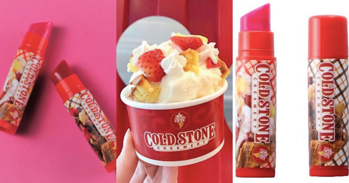 甜點控好值得收！日本COLD STONE推出冰淇淋口味潤唇膏，擦起來有甜味還能展現好氣色 COLD STONE、潤唇膏、COLD STONE潤唇膏、護唇膏
