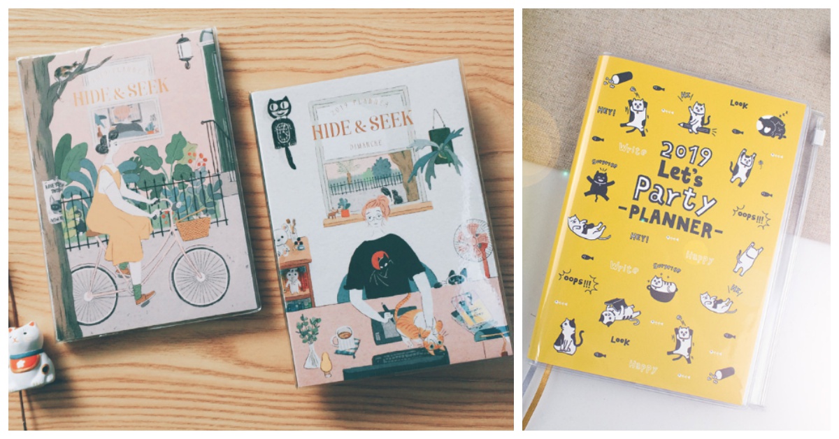 2019貓奴必用「貓咪手帳」推薦！新的一年還是要跟主子膩在一塊♡ 剁手指小姐、買文具、2019、手帳、貓咪、主子、貓奴、可愛、文具控