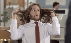 擋不住的柔柔亮亮閃閃動人 ─ 爆笑洗髮精廣告 廣告、創意、惡搞、HILARIOUS SHAMPOO COMMERCIAL