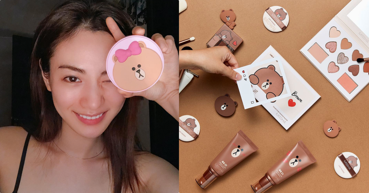 MISSHA×LINEFRIENDS聯名再次回歸！「熊大眼彩盤、熊美氣墊...」通通都萌慘了♡ LINEFRIEND、MISSHA、MISSHA×LINEFRIENDS