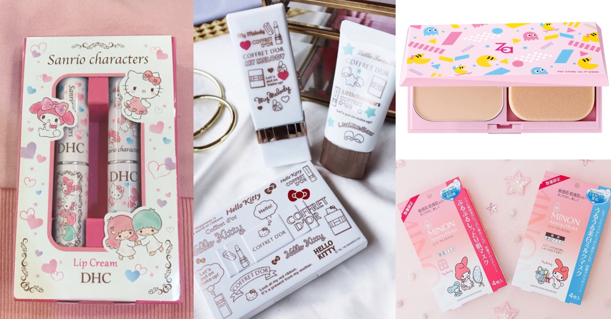 三麗鷗迷快入手！「Kitty粉餅、美樂蒂面膜...」這幾款卡通聯名美妝讓少女心大爆發 美妝聯名、卡通聯名、MINON AM x 美樂蒂、小精靈