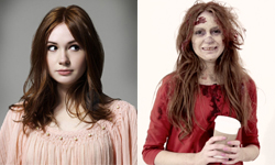 還你一個晶瑩剔透？活屍肌膚保養露搞笑影片 正妹、性感、活屍、詭異、搞笑、恐怖、噁心、惡搞、保養露、保養品、肌膚、皮膚、超時空博士、女星、性感、萌、巴黎、Walking Dead SKIN CARE、z'Ombéal、z'Ombeal Paris、Amy Pond、Doctor Who、Karen Gillan、KUSO