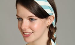 美麗變髮：三招輕鬆綁出復古髮帶造型 美髮、DIY、流行、教學、復古