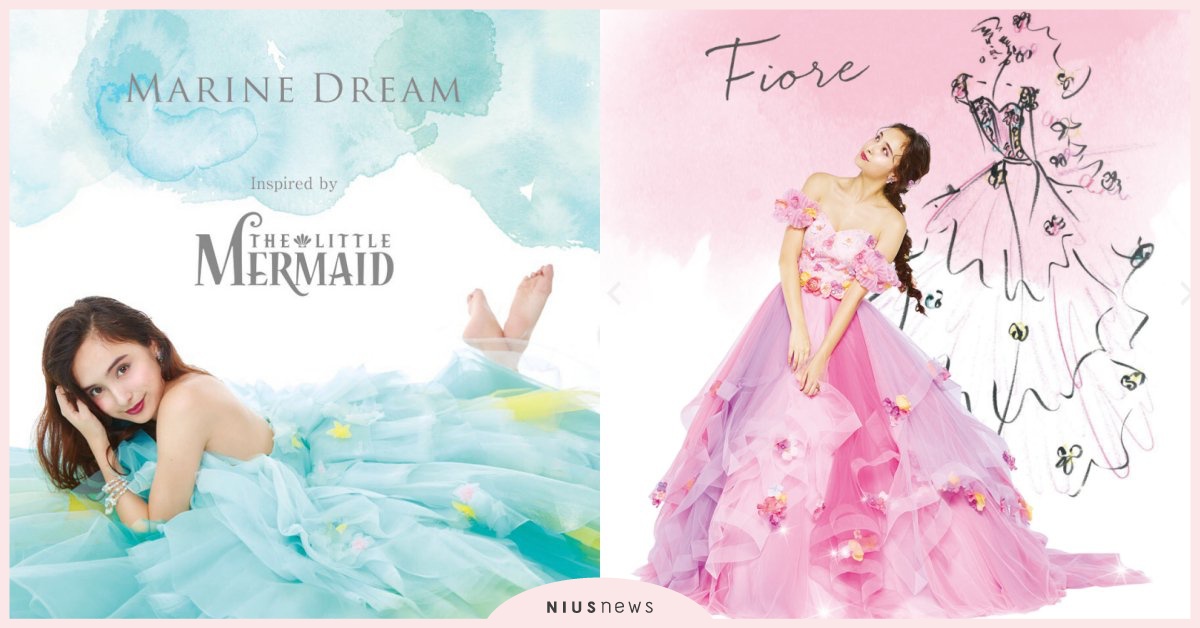 美翻日本網友的「迪士尼公主婚紗」！THE HANY讓妳圓一個浪漫公主夢♡ THE HANY、日本、迪士尼、公主、婚紗、美人魚、仙杜瑞拉、貝兒、樂佩