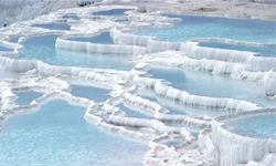 沒有棉花的棉花堡 土耳其礦物梯田奇景 自然、景觀、棉花堡、礦物、歐洲