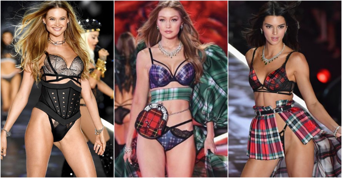 維密大秀性感登場！貝哈蒂辣媽回歸， Gigi、Kendall穿上「印花、格紋」是今年亮點！ 維多利亞的祕密、維密大秀、維密天使、貝哈蒂、Gigi Hadid、Kendall Jenner、Chainsmokers