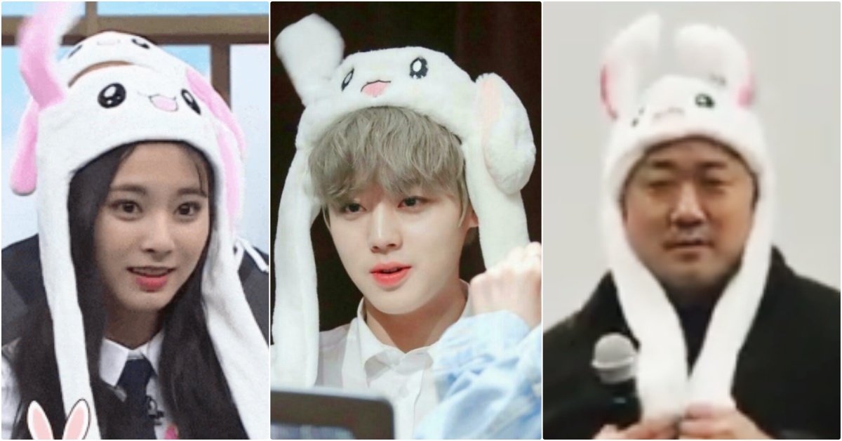 我可愛嗎？連馬東石都戴上「會動兔子頭套」負擔撒嬌，一個對比反差萌居然不輸偶像！ 會動兔子頭套、韓國兔子頭套、韓星撒嬌、馬東石、姜虎東、鄰里的人們、金賽綸、TWICE、EXO、Wanna One、馬東石撒嬌