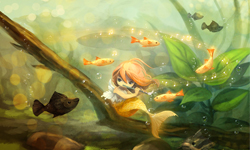 千片天空之下的世界 Elda The治癒系可愛插畫 Elda The、Thousand Skies、插畫、萌、Q版