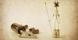 他們不是機器人！電子零件變小人    Sparebots、Lenny、Meriel、零件、藝術