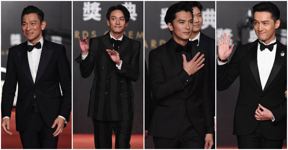 金馬55好久不見的巨星劉德華都來了！胡歌、李安、張震、邱澤還有唐三藏羅家英點亮星光紅毯高唱Only You～ 金馬55、2018金馬獎、劉德華、李安、胡歌、洪金寶、張震、星光大道、紅毯時尚