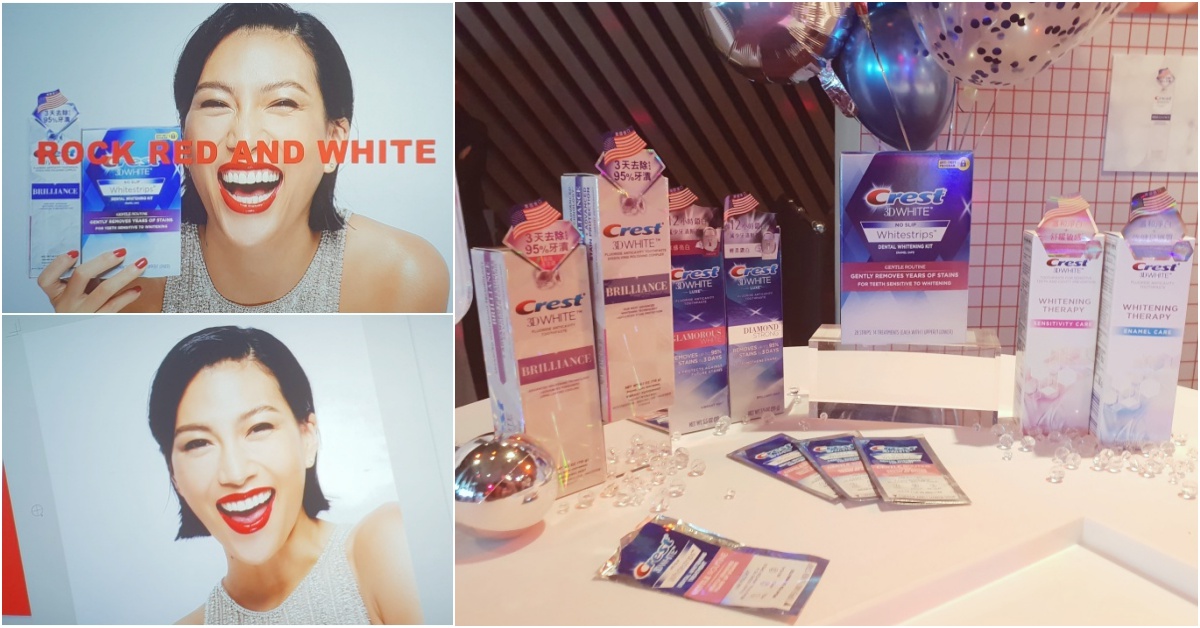 美國進口Crest大膽紅唇聖誕派對！再次驚豔時尚圈～讓妳的Bling鑽白美齒成為年底派對注目焦點！ Crest、大膽紅唇、時尚圈、鑽白美齒、美白牙貼