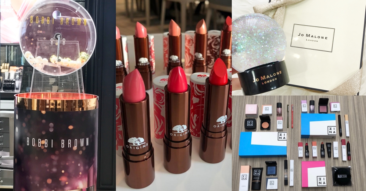 「3INA超佛禮盒 1元入手、Jo Malone 夢幻雪花球只送不賣、品木宣言送新品唇膏...」本周最狂快閃活動一次掌握 聖誕快閃活動、 Jo Malone London、BOBBI BROWN、3INA