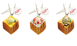 甜蜜小物隨身相伴 蜜糖吐司系列音源塞吊飾 音源塞、耳機塞、蜜糖吐司、甜食、甜品、點心、小物、Bandai