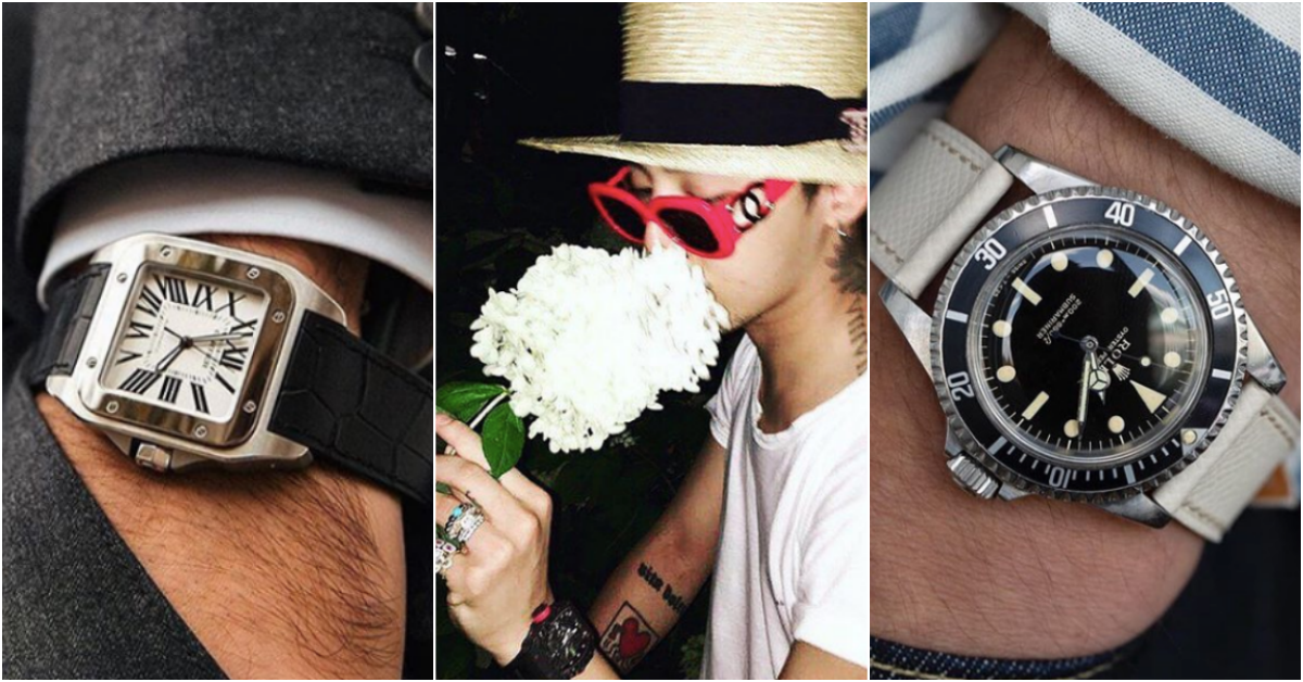 男生愛戴的手錶品牌有哪些？這篇男錶品牌攻略一定要看！ 腕錶、鐘錶、潘瑋柏、G Dragon