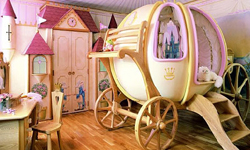 公主們的起居室  夢幻迪士尼臥房    公主、兒童房、臥室、迪士尼