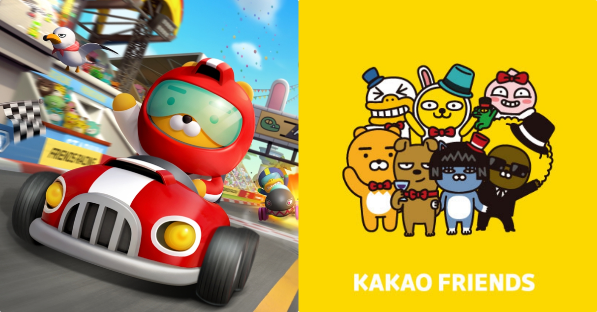 想要跟萊恩一起建塔還是比賽車？「Kakao Friends超療癒5款手遊」介紹♡ Kakao、Friends、Game、手遊、app、賽車、遊戲、萊恩、桃子