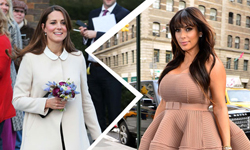 優雅孕婦vs.火辣孕婦 王妃女星孕婦裝大PK 懷孕、金卡達夏、凱特、Kim Kardashian、Kate Middleton