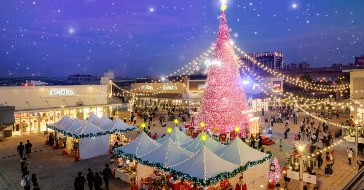 GLORIDAY「桃園華泰名品城聖誕村」開村創佳績！  12月持續引爆「聖誕熱潮」 