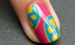 夏日的酸甜滋味  DIY柳橙指彩 美甲、指彩、DIY、指彩、酸甜